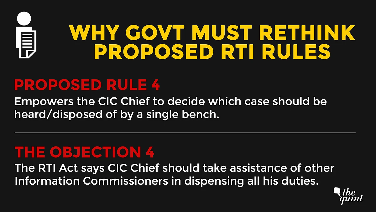 Exclusive: In The Name of Transparency, Govt Dilutes RTI Rules
