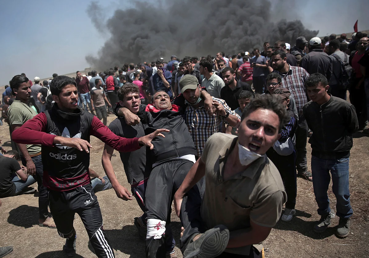 60 Gazans Killed in Protest March Against US Embassy in Jerusalem