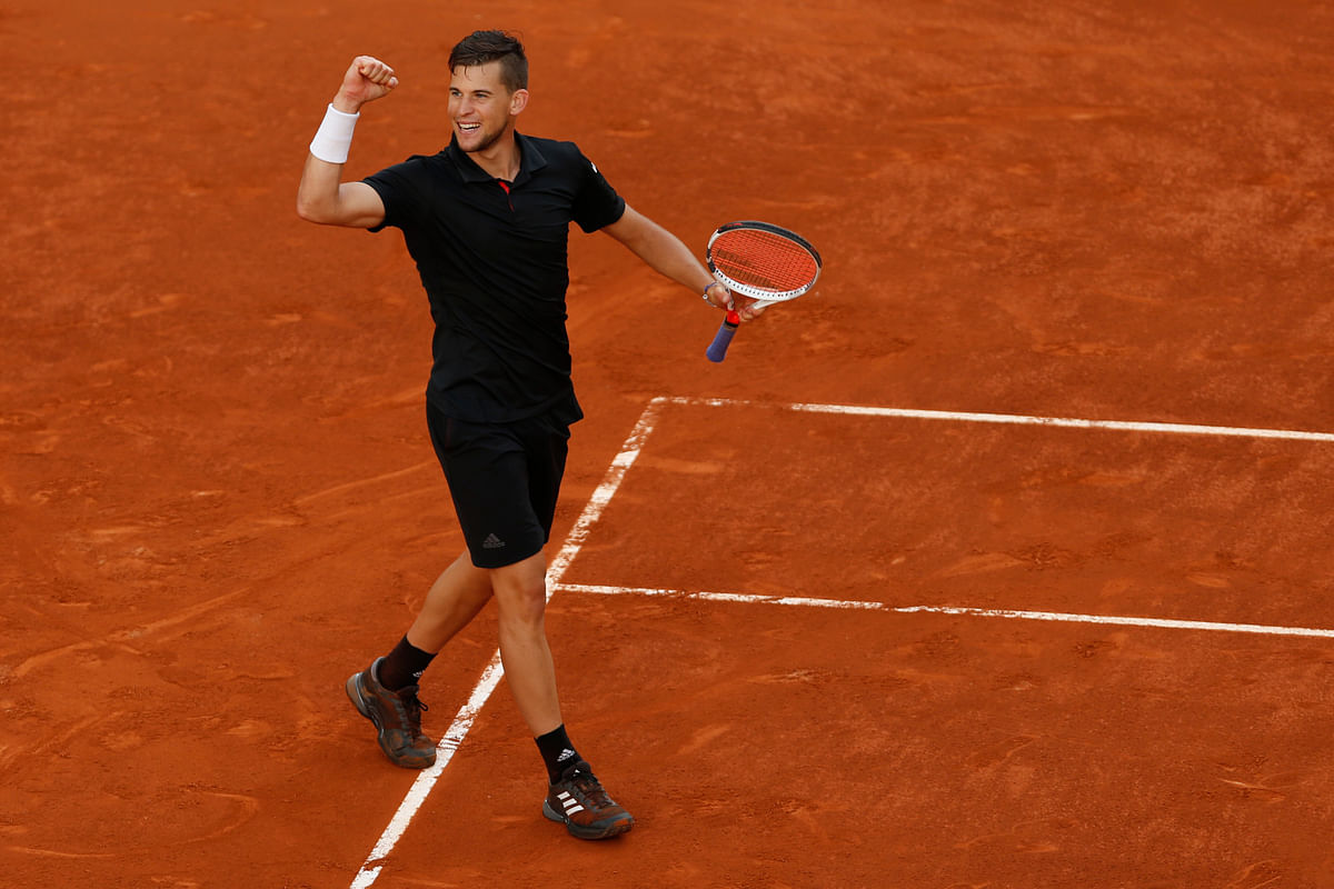 Dominc Thiem ended Rafael Nadal’s unbeaten run on clay by beating him, 7-5 6-3, in the quarter-final at Madrid Open.