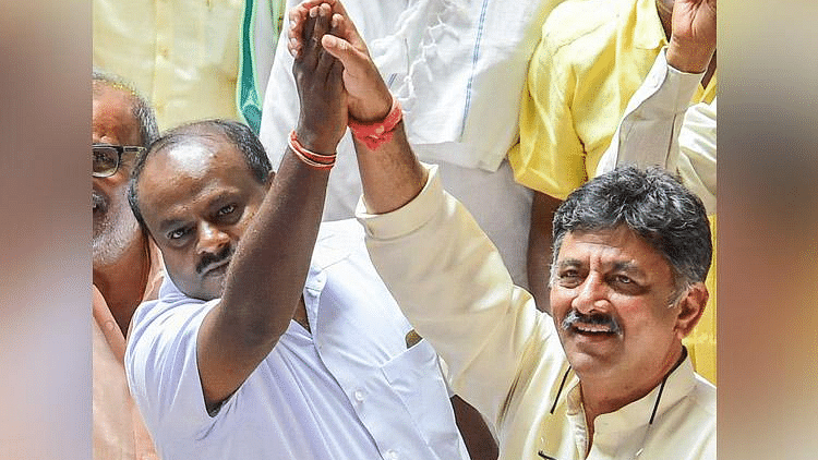 DK Shivakumar will have to settle for a plum portfolio and the post of Congress chief.&nbsp;