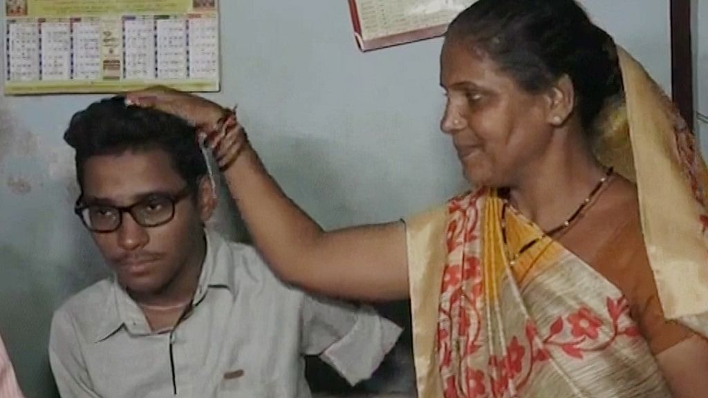 The story of a boy from Gujarat, who despite losing both arms and a leg secured 98.53 percentile in his Board Exams