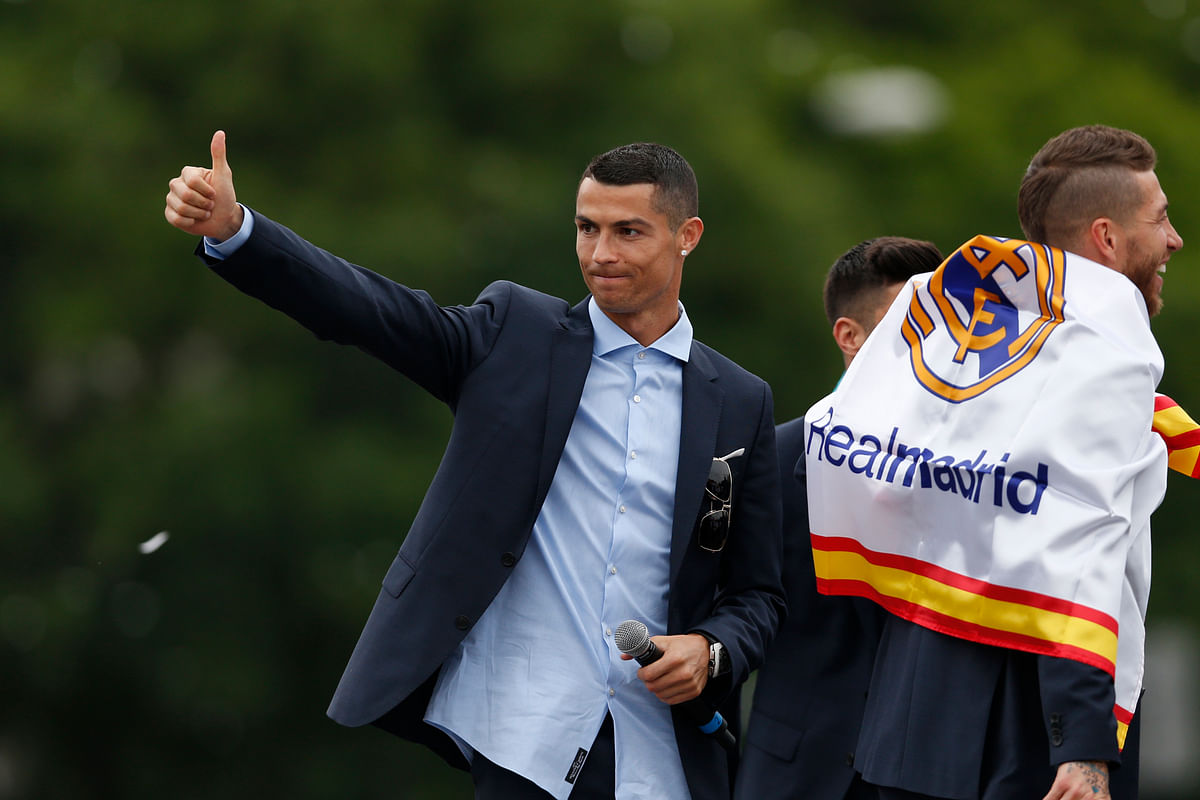 At Bernabeu, Ronaldo gave the fans new hope when he said,“Thanks everyone, see you next year”.