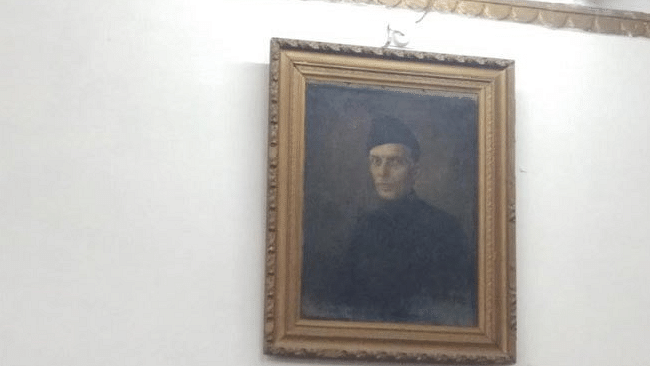 The portrait of Jinnah which has allegedly sparked a row.