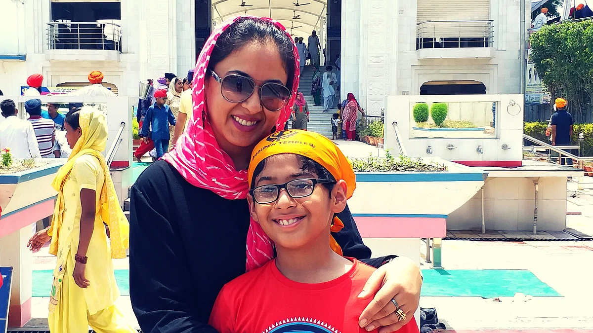 “Although I was very happy that I was becoming a mother, it was a very difficult phase of my life,,” says Aarti.