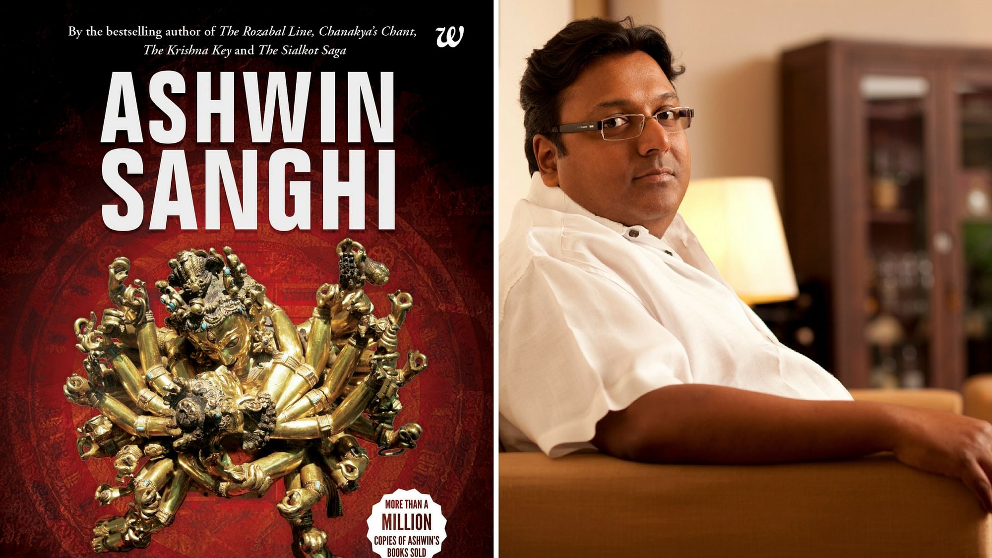 Ashwin Sanghi’s latest book, <i>Keepers of the Kalachakra</i>.