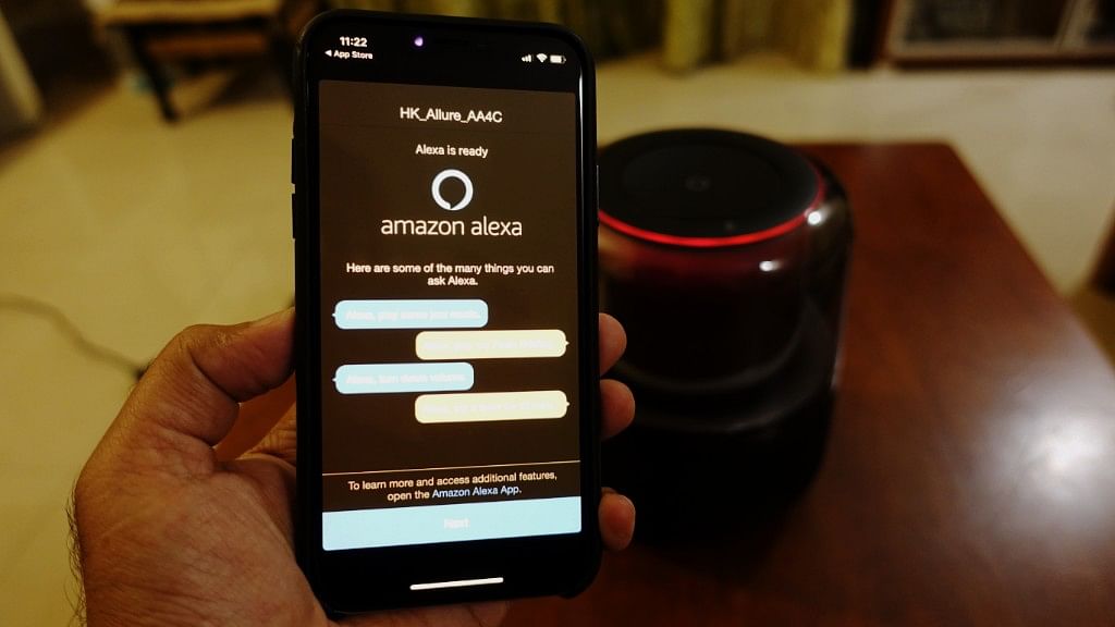 Alexa is Amazon’s voice assistant which is available on phone and smart speakers.