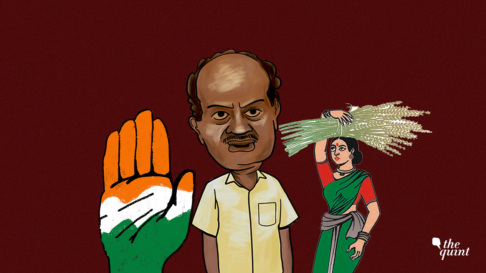 HD Kumaraswamy will meet Congress president Rahul Gandhi and Sonia Gandhi in Delhi today.&nbsp;