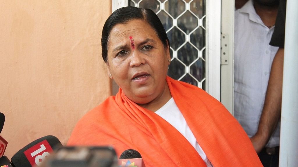 Not Lord Ram Who Can Purify Dalits By Eating With Them: Uma Bharti