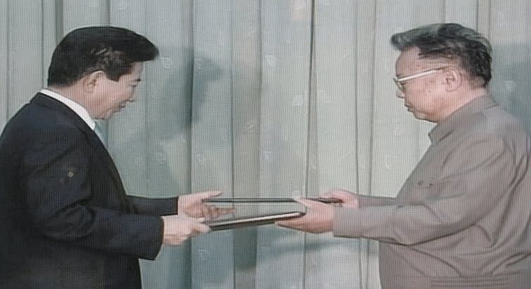 The last two summits were held in the North Korean side, and the coverage seemed meticulously scripted. 
