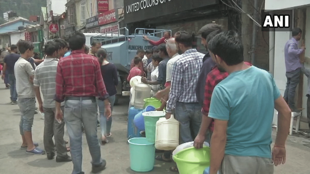 Shimla is suffering from what is possibly the worst water crisis in recent times. 