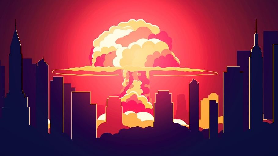 Stylised nuclear explosion. Image used for representational purposes.