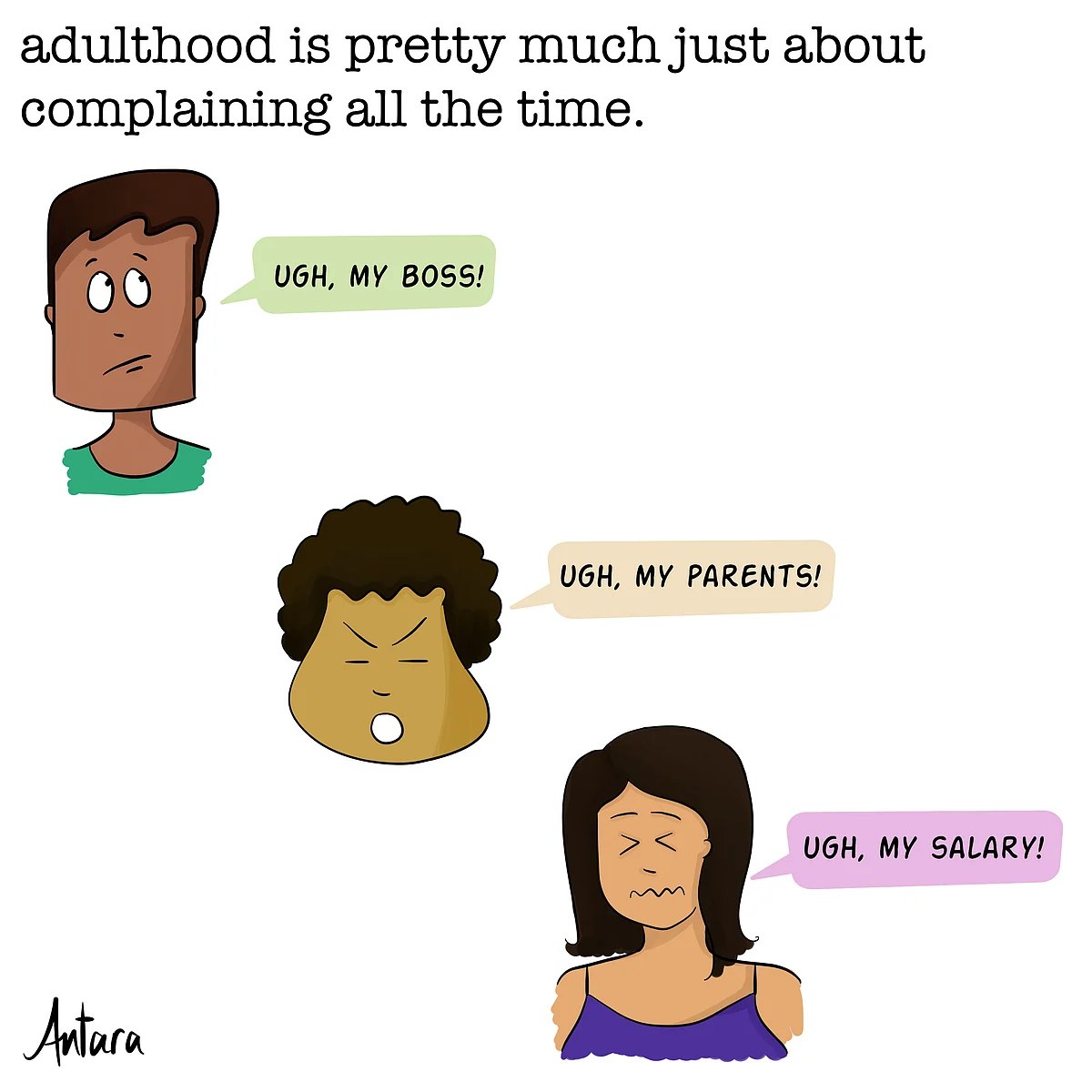Antara’s Comics: The Reality of Every Goa Plan