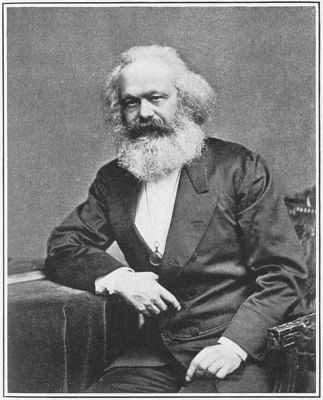 Karl Marx, whose theories are being proved right now after a period of being discredited.