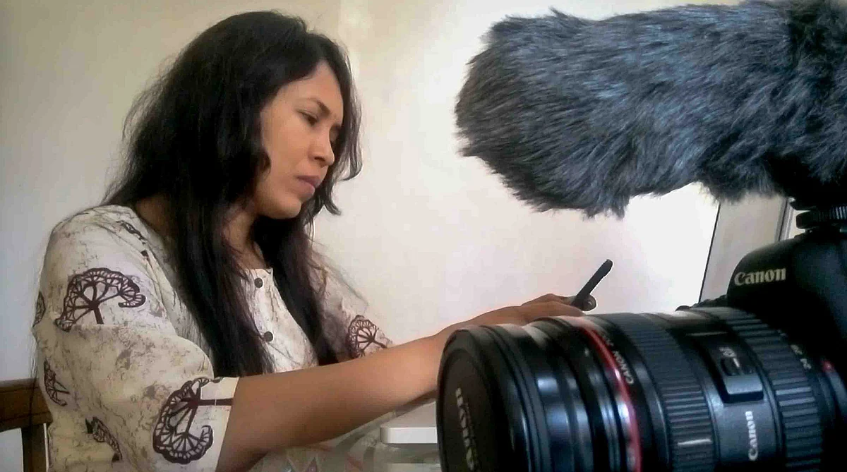 Rima Das at her home in Chhaygaon, Assam.