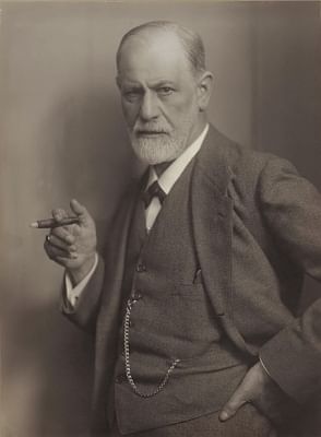 Sigmund Freud, whose psychoanalytical theories still gain adherents and detractors