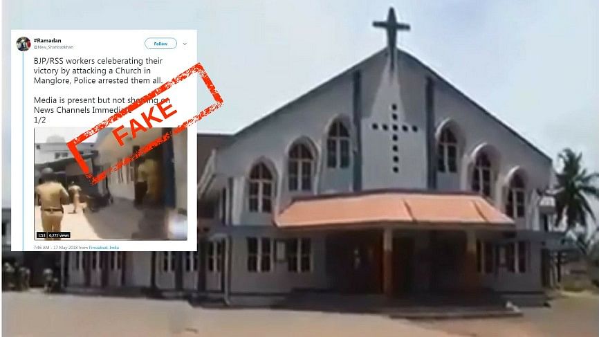 Webqoof: 10-Yr-Old Video Passed Off as Attack on Church by BJP/RSS