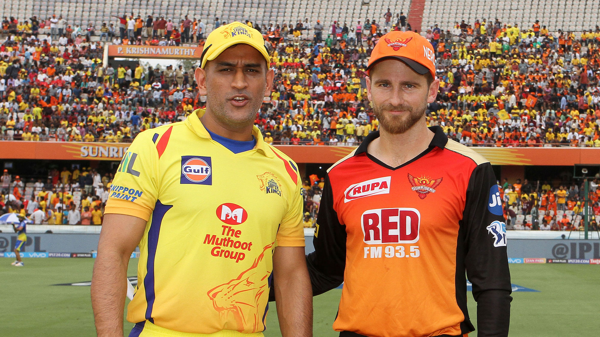 Table-toppers Sunrisers Hyderabad take on Chennai Super Kings in the Qualifier 1.