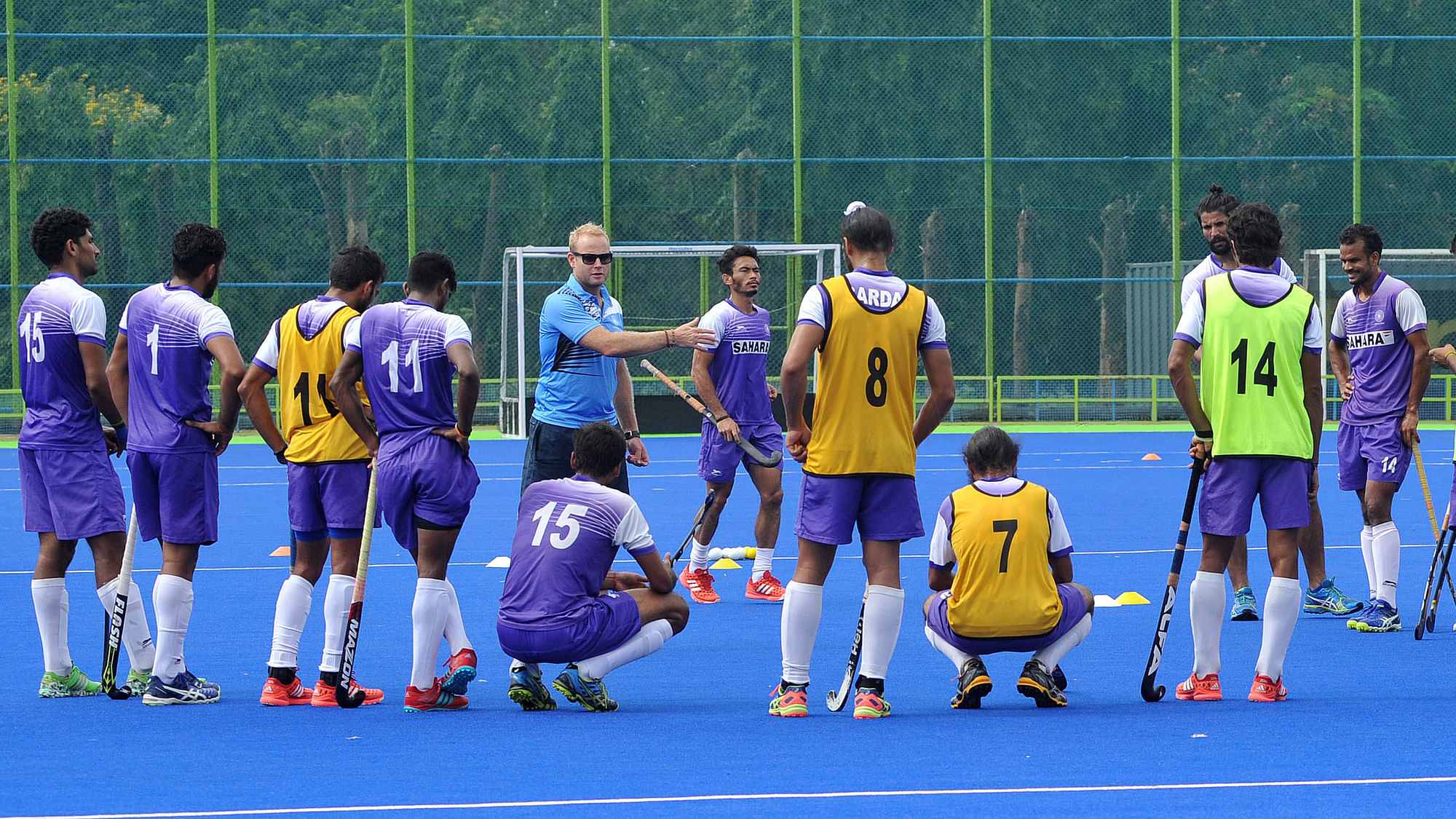 Sjoerd Marijne was the coach of the Indian men’s hockey team at the 2018 Commonwealth Games.