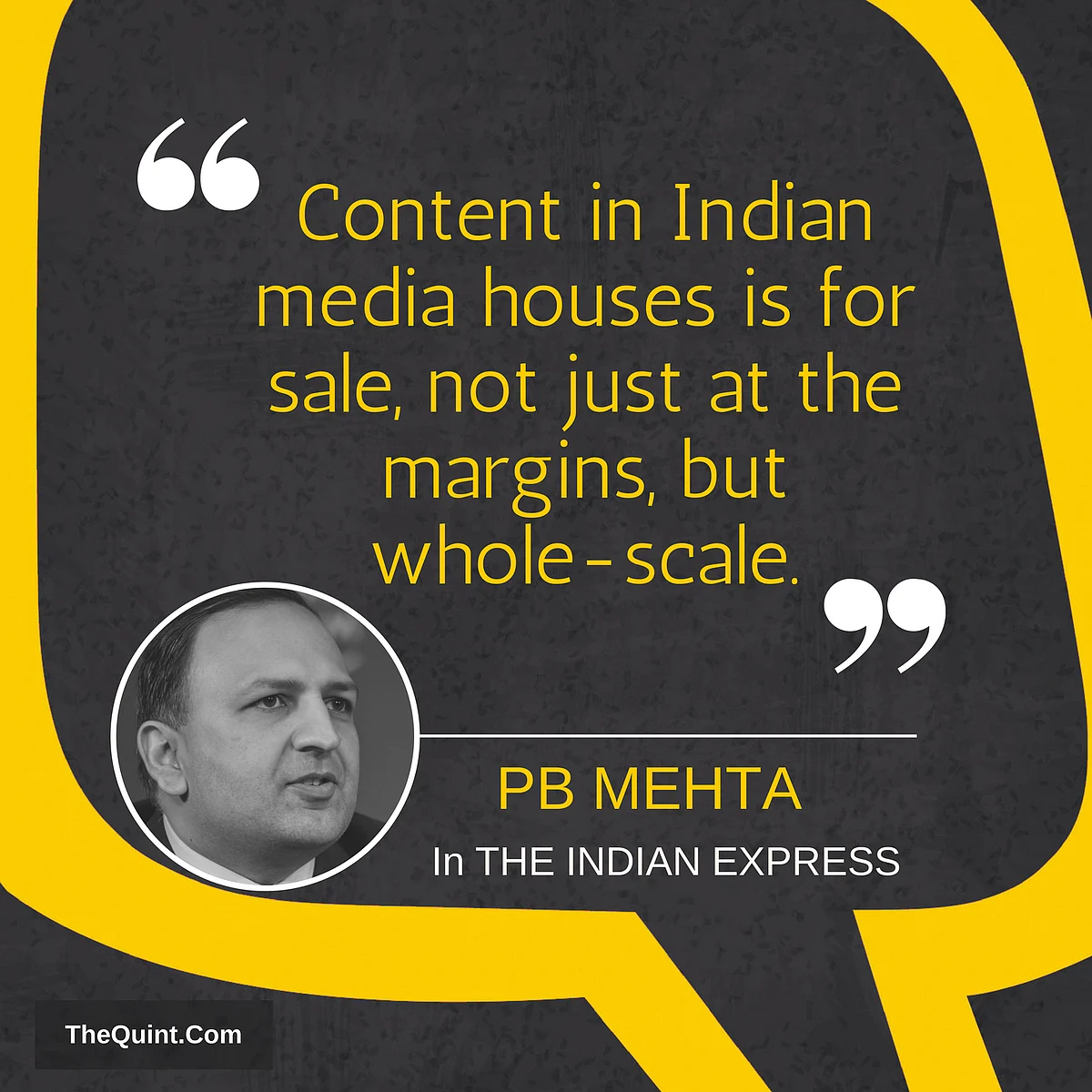 Cobrapost Op Shows Media’s Disrespect For People, Writes PB Mehta