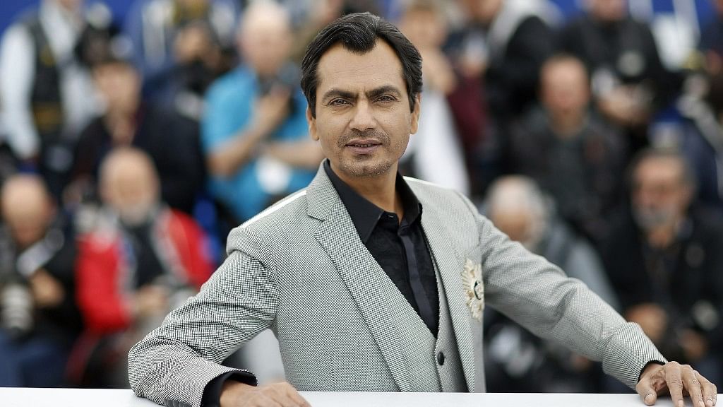 A regular at Cannes, Nawazuddin finally decided to opt for Manish Malhotra’s designer couture.&nbsp;