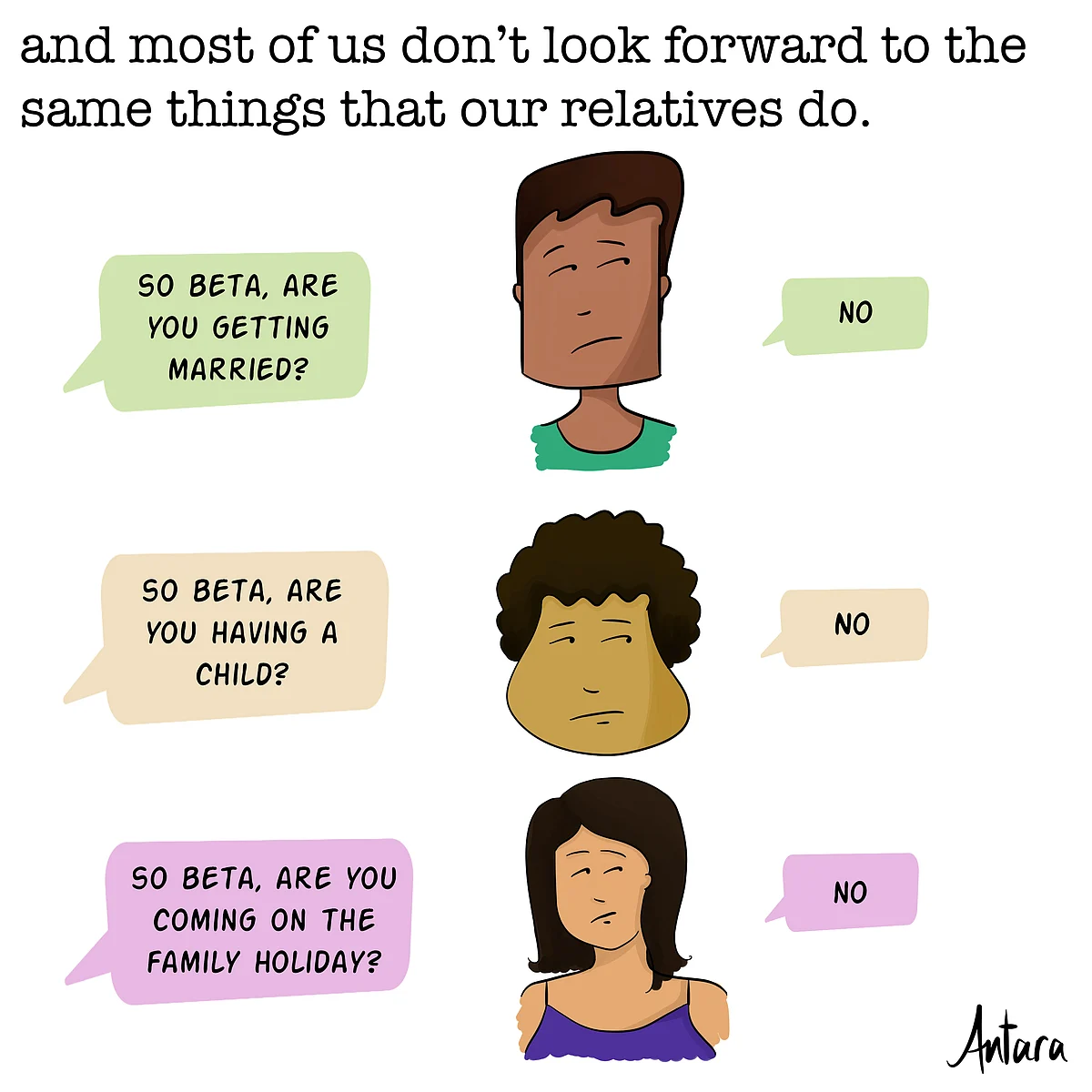 Antara’s Comics: The Reality of Every Goa Plan