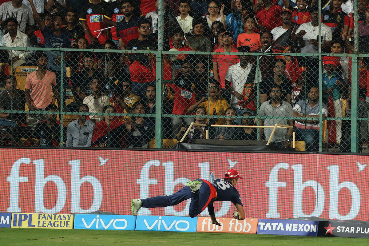 Here’s a look at the top five catches from IPL 2018.