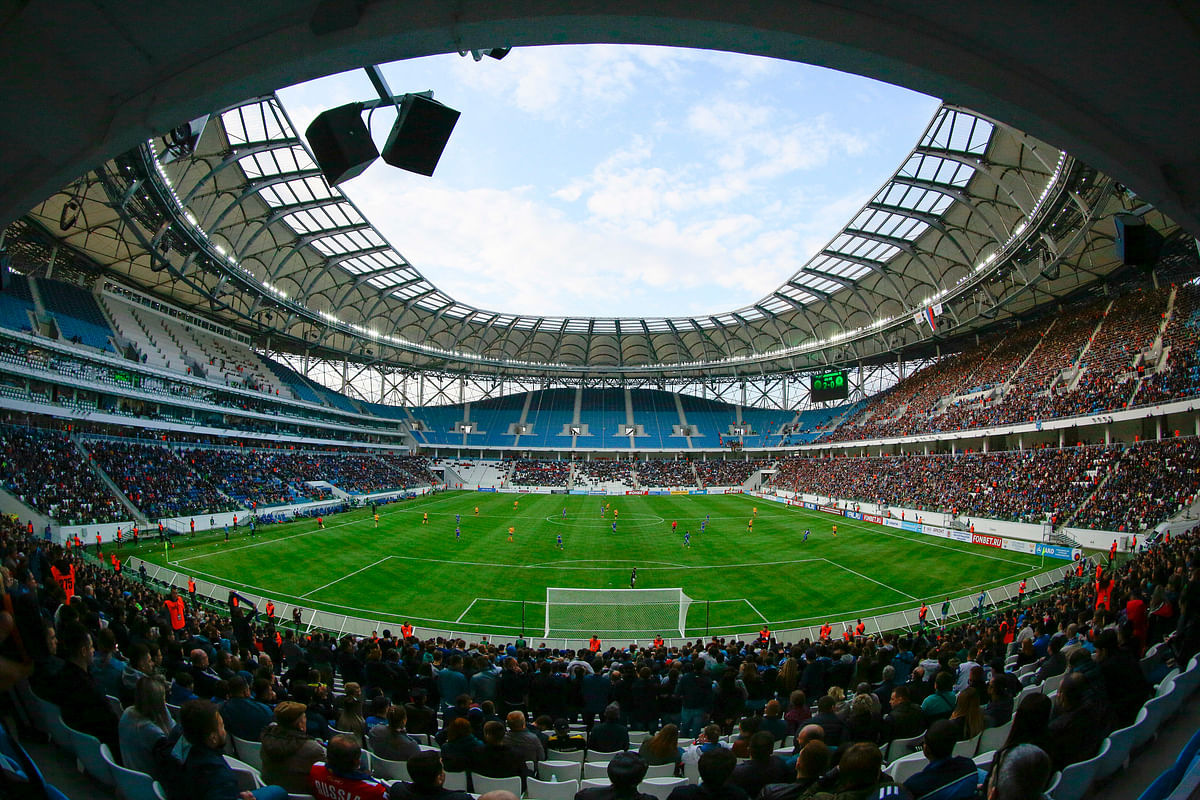 Volgograd, the site of the Battle of Stalingrad during World War II, will  host group stage matches.