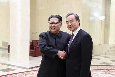 PYONGYANG, May 3, 2018 (Xinhua) -- Top leader of the Democratic People