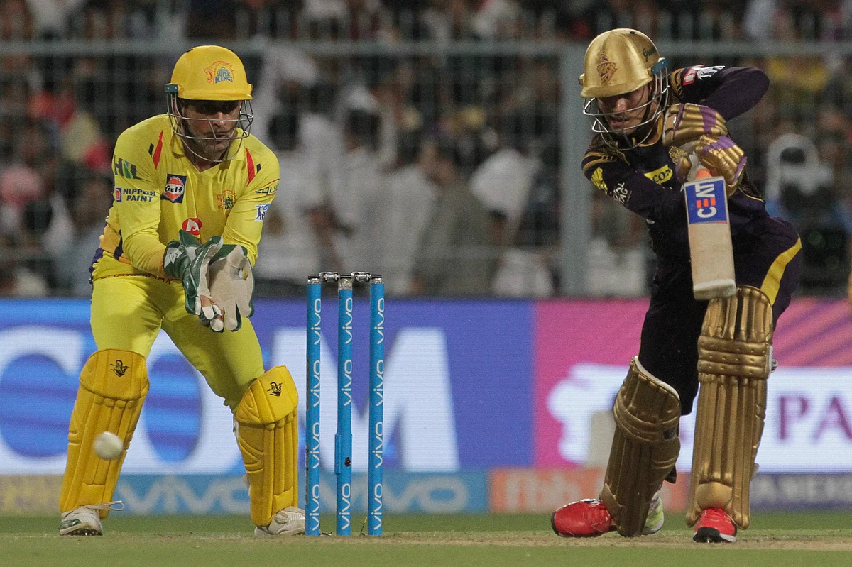 Kolkata Knight Riders’ Shubman Gill hits a ball during the VIVO IPL cricket T20 match against Chennai Super Kings in Kolkata, Thursday, May 3. 