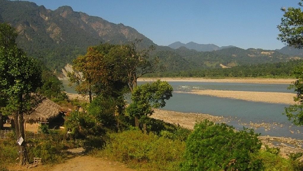 The Siang river at Pasighat.