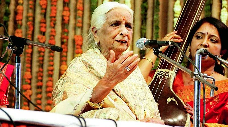 The queen of <i>thumri</i>, Girija Devi. 
