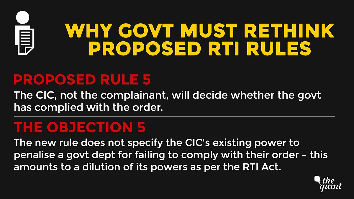 Exclusive: In The Name of Transparency, Govt Dilutes RTI Rules