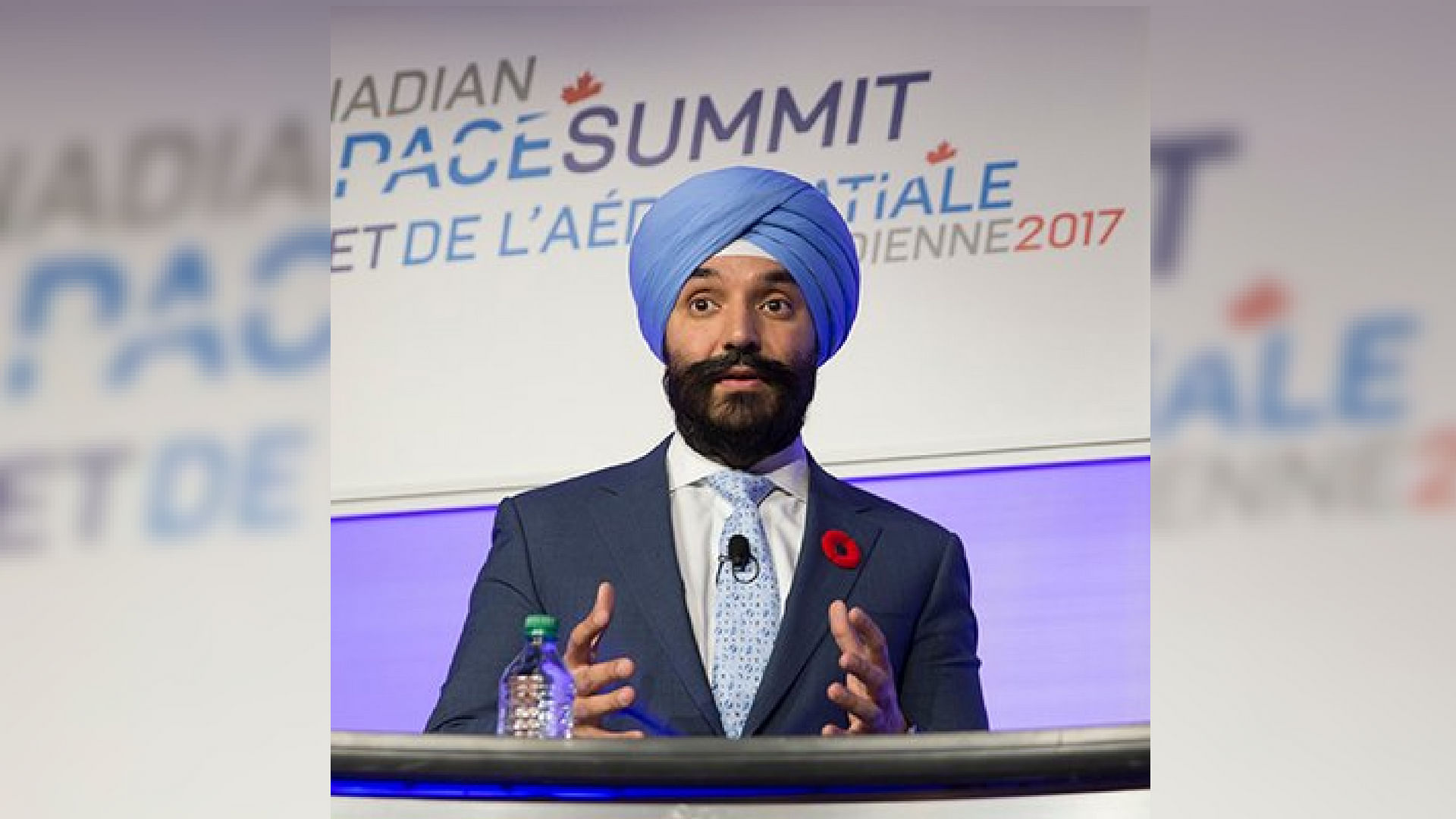 Canada’s Minister of Innovation, Science and Economic Development Navdeep Bains.