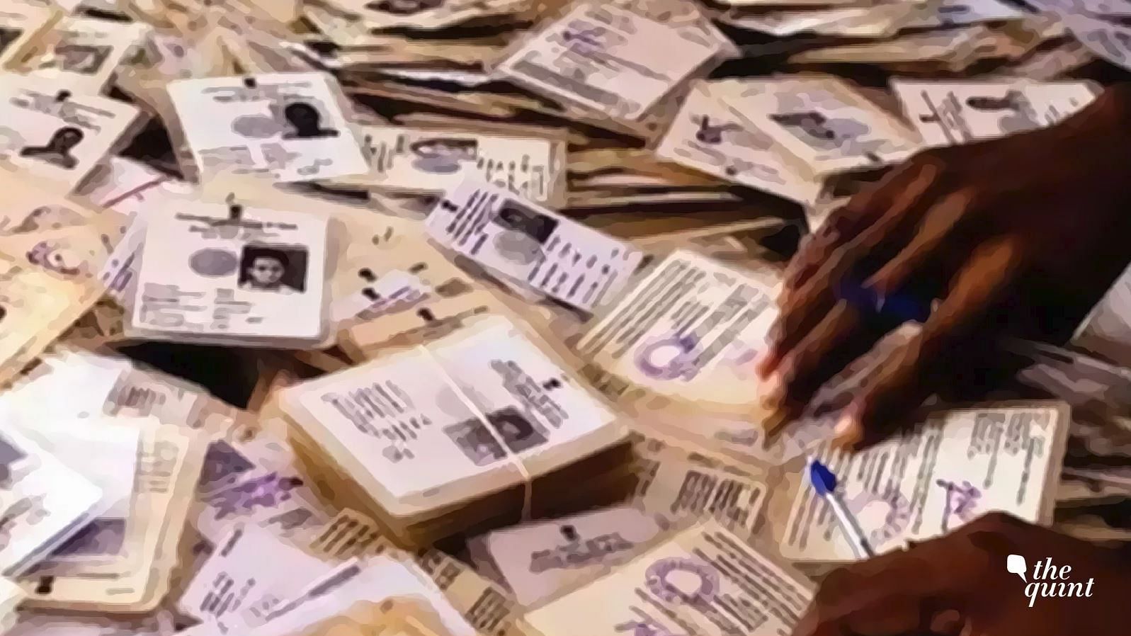The EC says it has recovered nearly 10,000 original voter ID cards from a Bengaluru apartment.