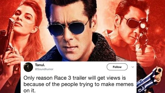 Following the release of the Race 3 trailer, Twitterati had a laugh riot.