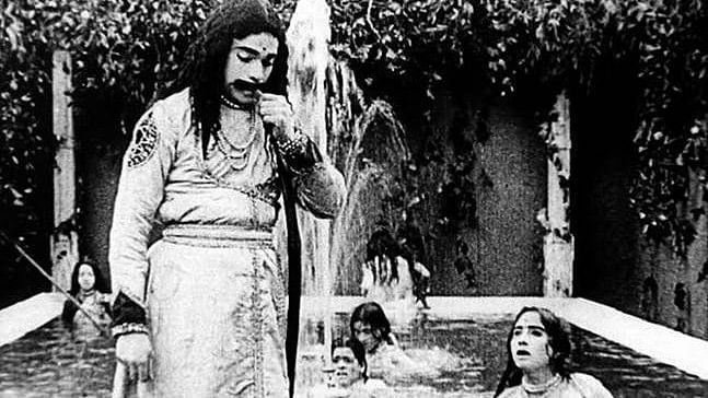 A still from <i>Raja Harishchandra</i>, India’s first feature film.