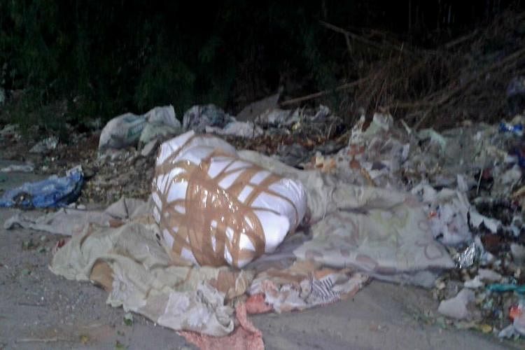The body of 30-year-old Zeba was found in a plastic bag sealed with brown tape near Dabeerpura railway station in Hyderabad.&nbsp;