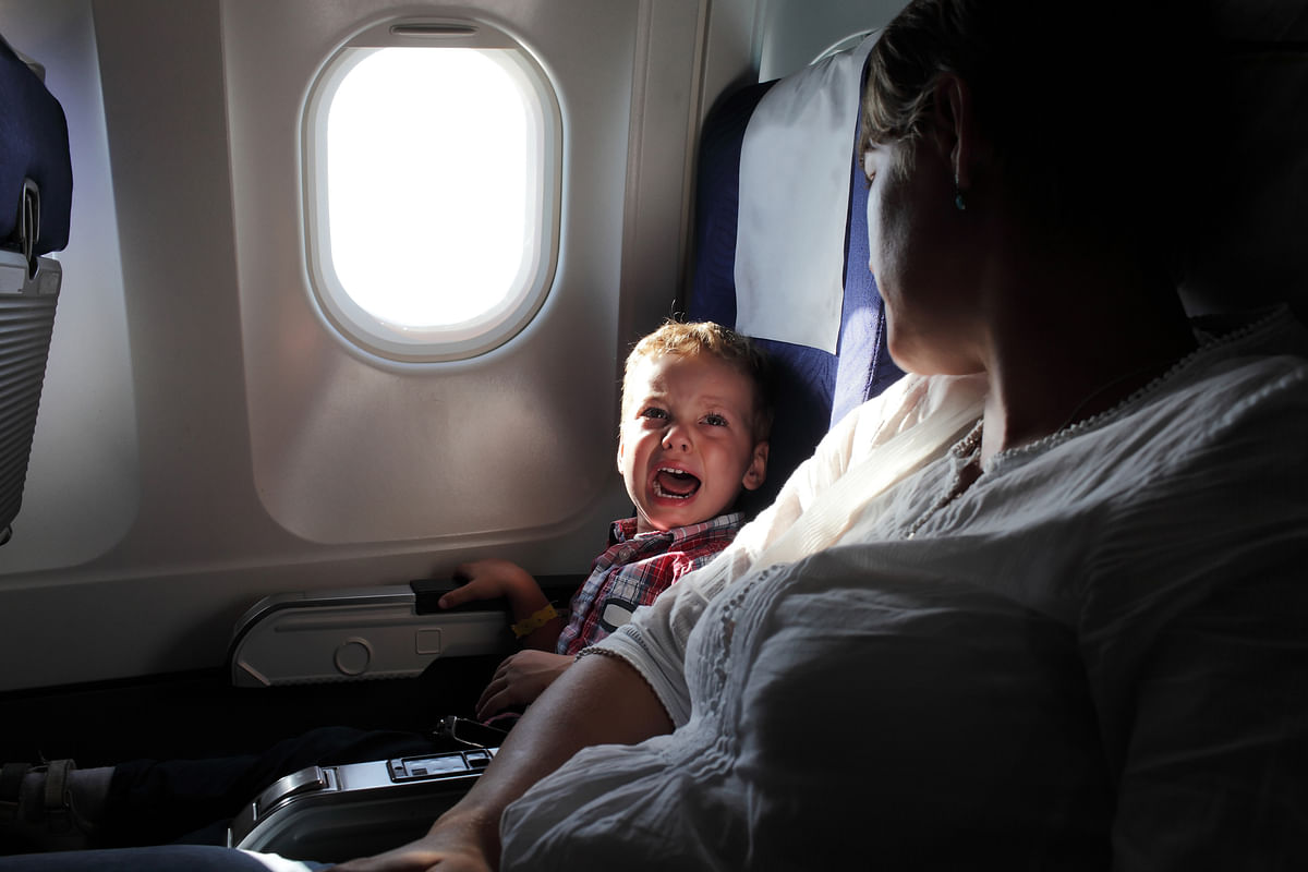 Travelling with a toddler in a plane? Keep these tips in mind.   