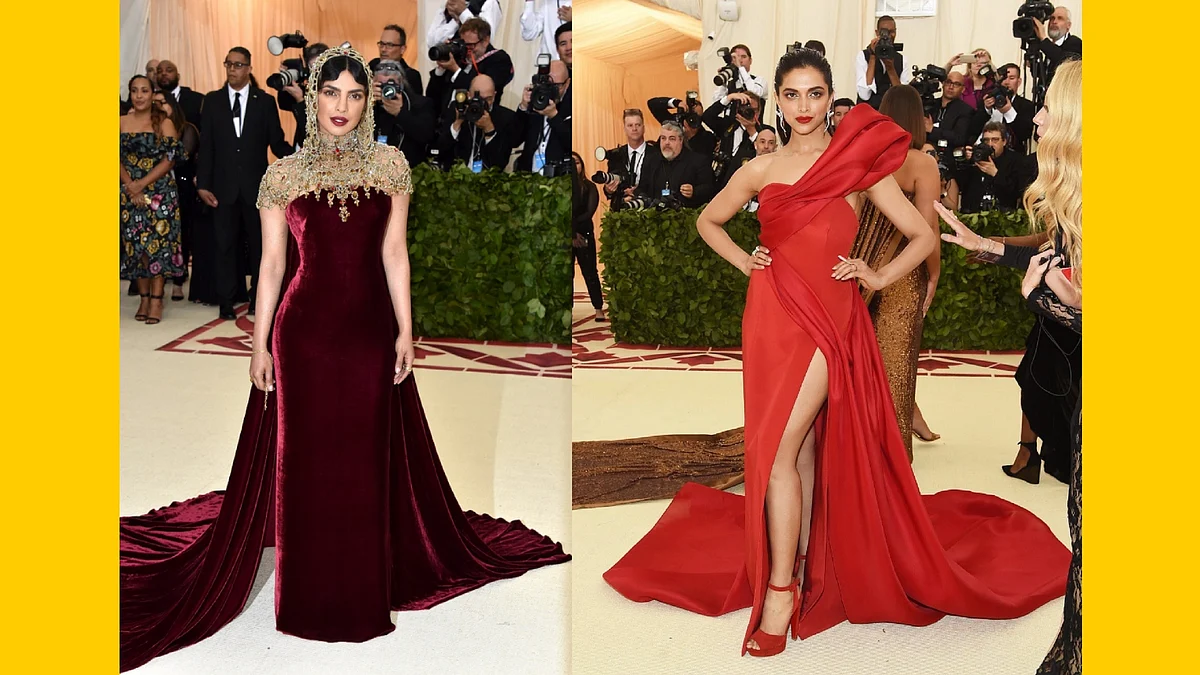 Priyanka Chopra and Deepika Padukone make heads turn at the MET Gala.