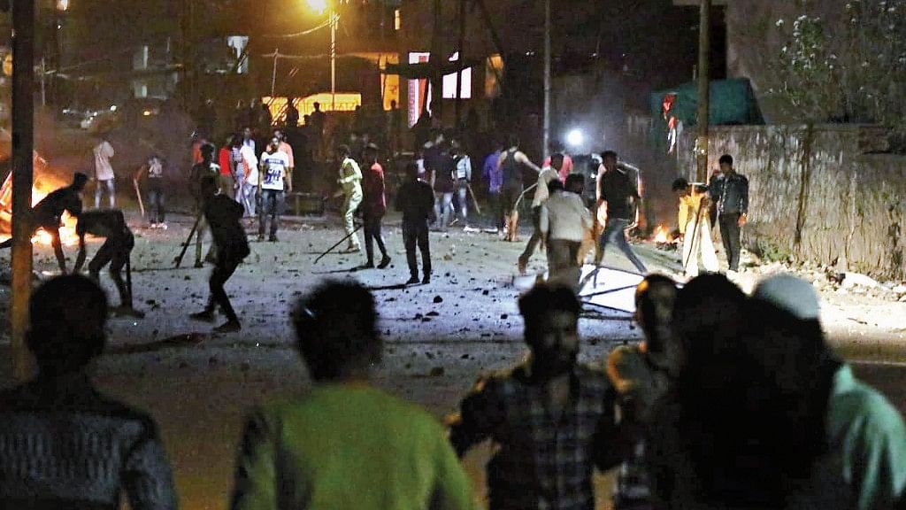 Police officials have confirmed to The Quint that two civilians lost their lives in the clashes. At least 10 policemen were also injured.