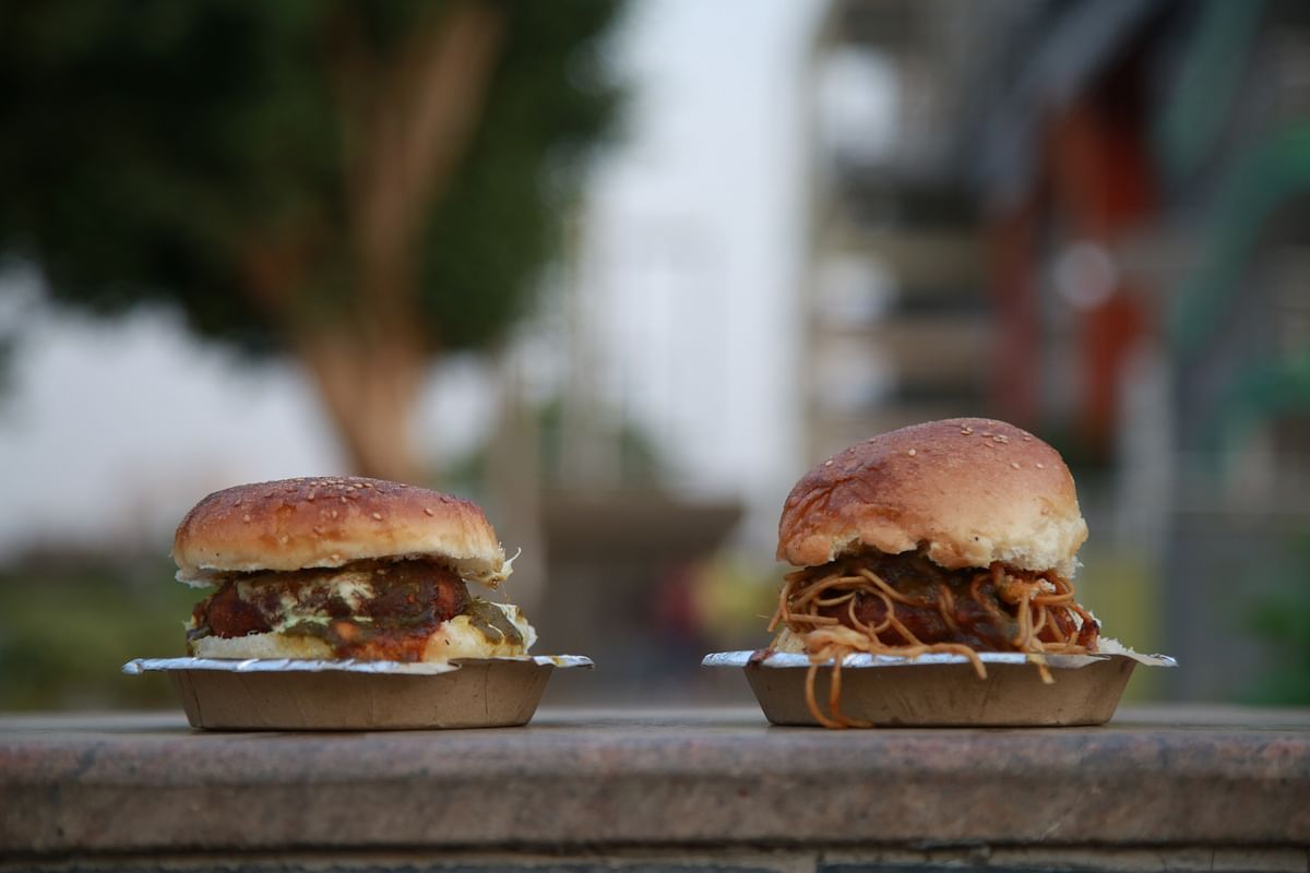 Chatpata Burger or Noodle Burger, which desi burger do you want to try?