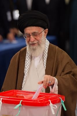 Iranian Supreme Leader Ayatollah Ali Khamenei. (File Photo: Xinhua/Meng Tao/IANS)