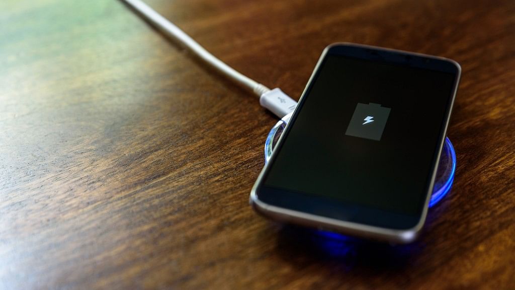 Inductive charging is available on many high-end smartphones.