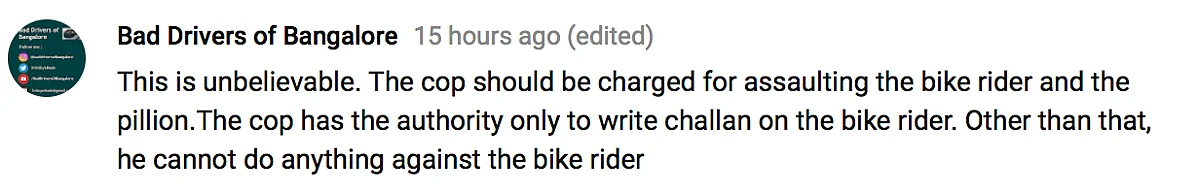 Comments on the issue.