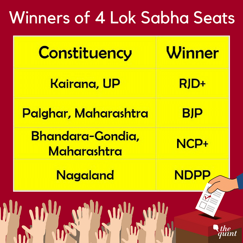 With prestige at stake in every single bypoll, the BJP was seen losing some high-profile seats.
