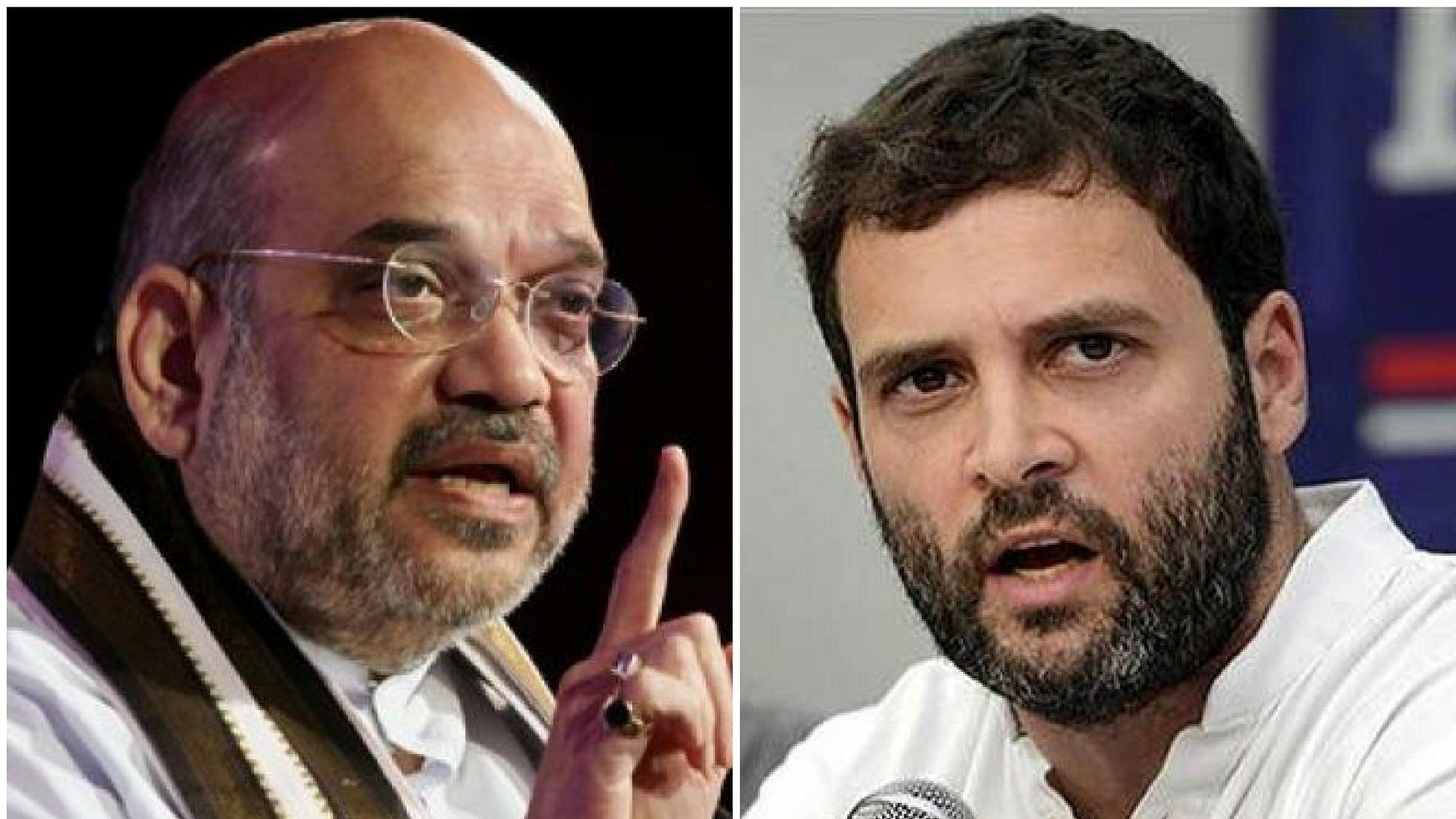 Amit Shah wasted no time in hitting back at Rahul Gandhi on Twitter, reminding him of the Congress’ “glorious history”.