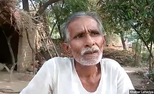  65-year-old Lal makes about Rs 175 a day when he finds work digging ditches or building roads under the Mahatma Gandhi National Rural Employment Guarantee Scheme