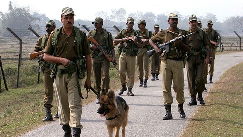 Border Security Force officials in Jammu and Kashmir.