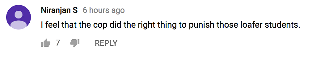 Comments on the issue.