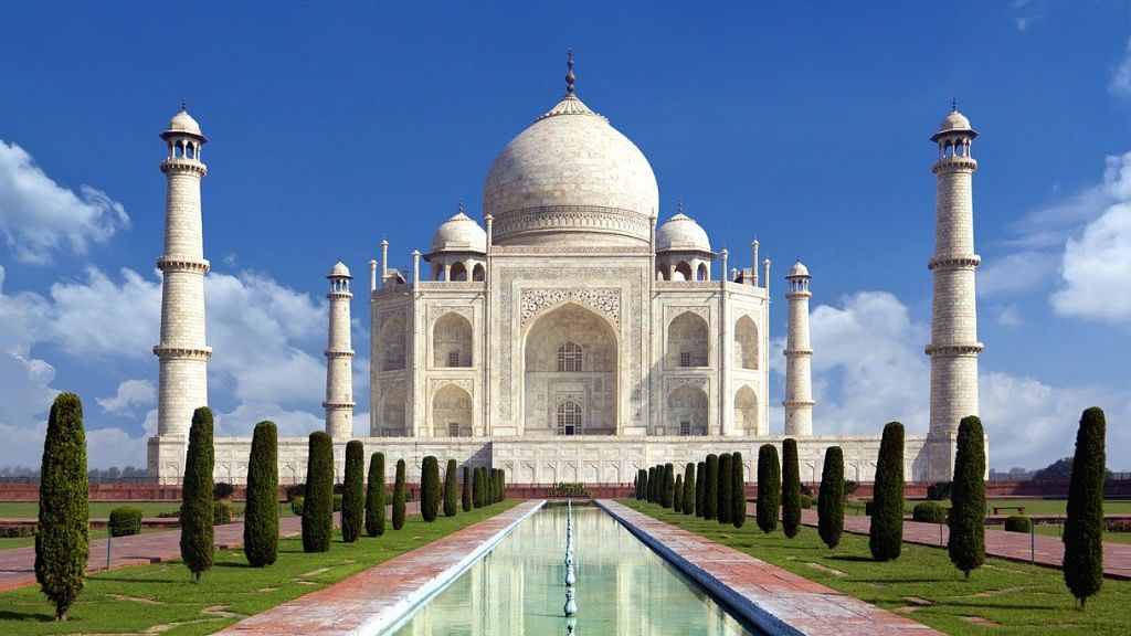 Taj Mahal in Agra.&nbsp;
